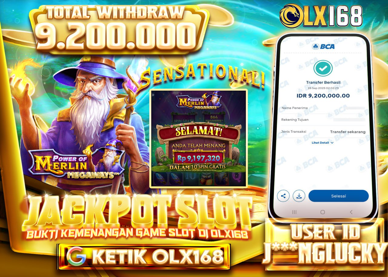 J***NGLUCKY POWER OF MERLIN Rp 9.200.000 - LUNAS