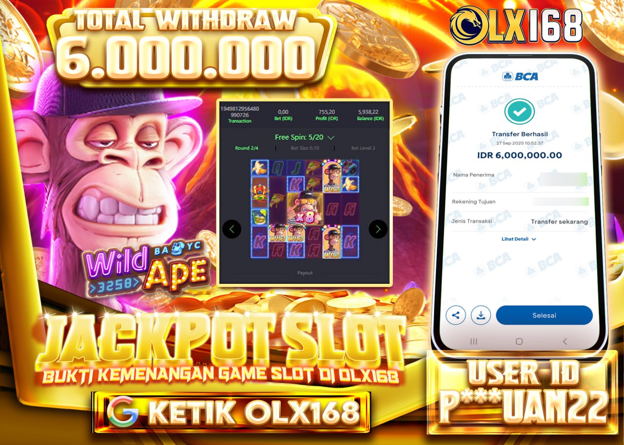 P***UAN22 WILD APE Rp 6.000.000 - LUNAS