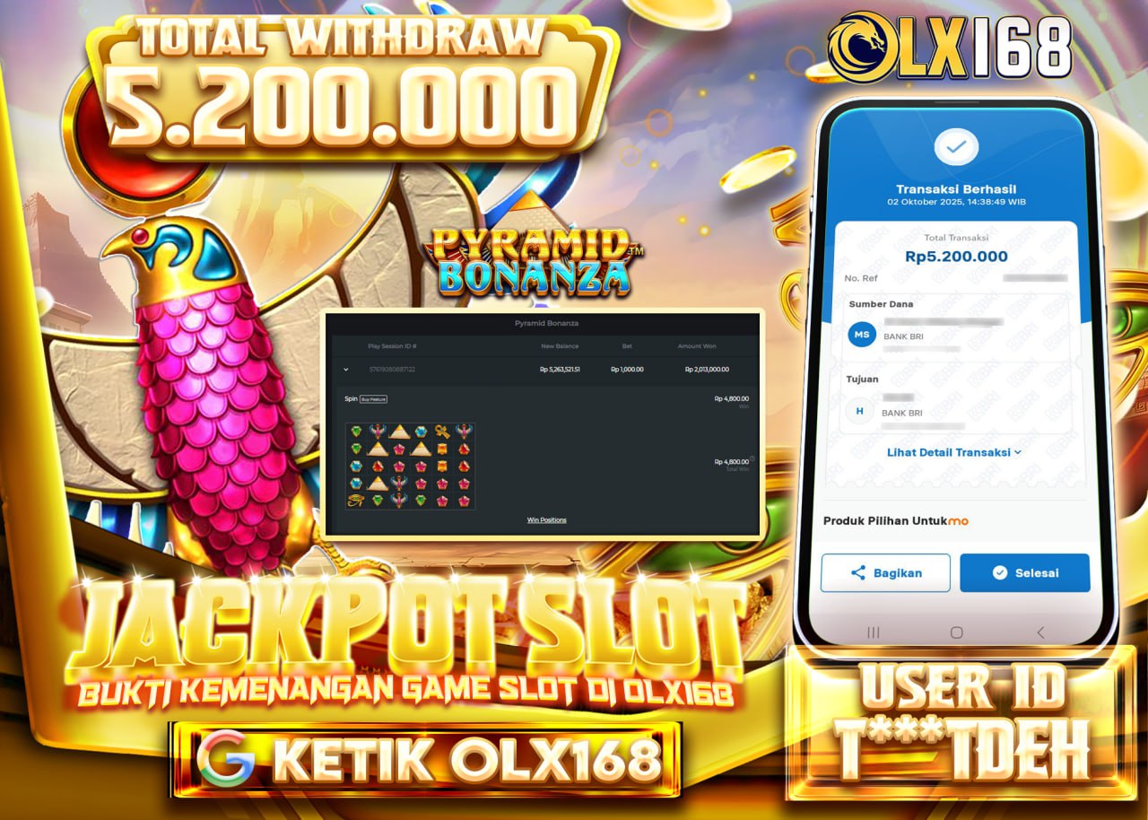 T***TDEH PYRAMID BONANZA Rp 5.200.000 - LUNAS
