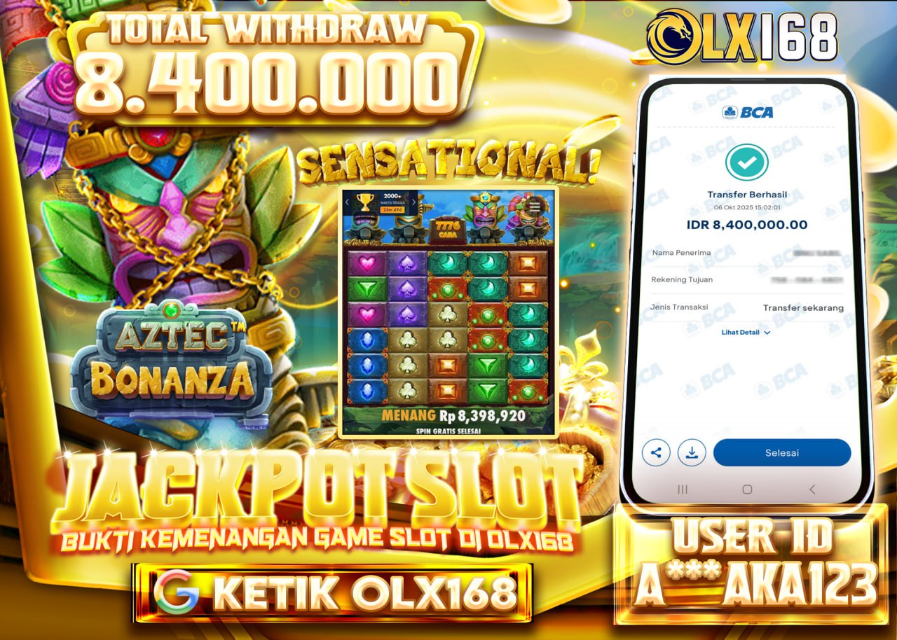 A***AKA123 AZTEC BONANZA Rp 8.400.000 - LUNAS